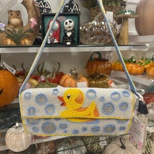 Viral Made in India Rubber Duck Ducky Bathtub Purse Bag firm price